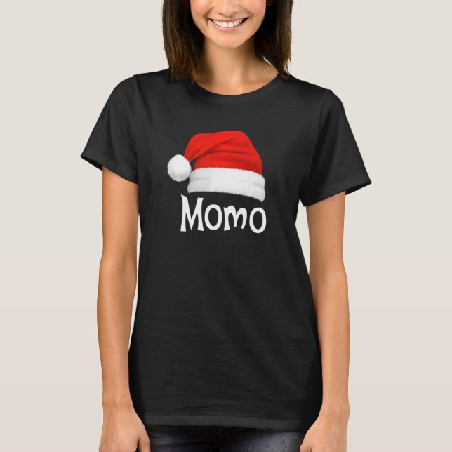 T-shirt Jeu de Noël Jeu de Casquette de Noël (Devant)