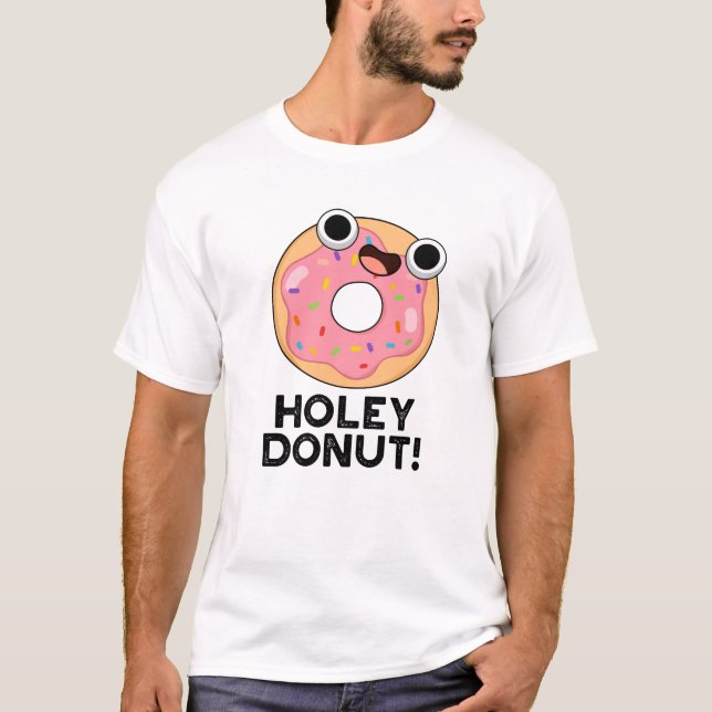 T-shirt Jeu de nourriture amusant Holey Donut (Devant)