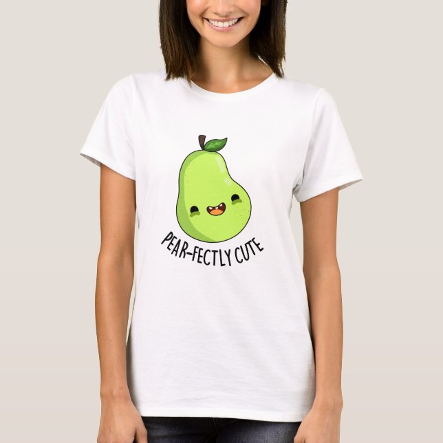 T-shirt Jeu de poires aux fruits parfaitement mignonnes (Devant)