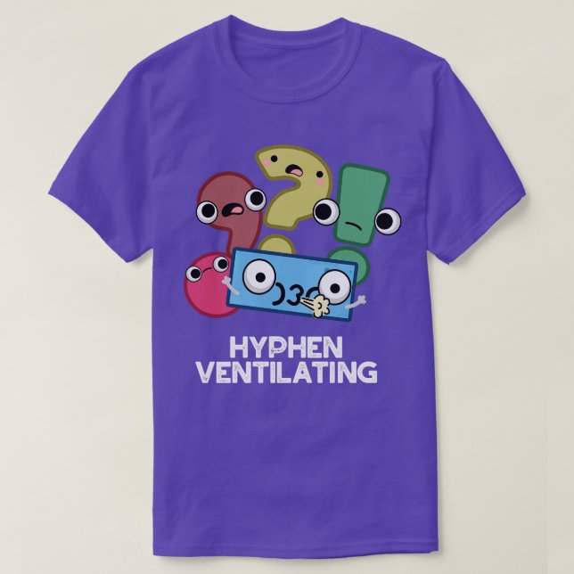 T-shirt Jeu de ponctuation mignon d'un phen Ventilant (Design devant)