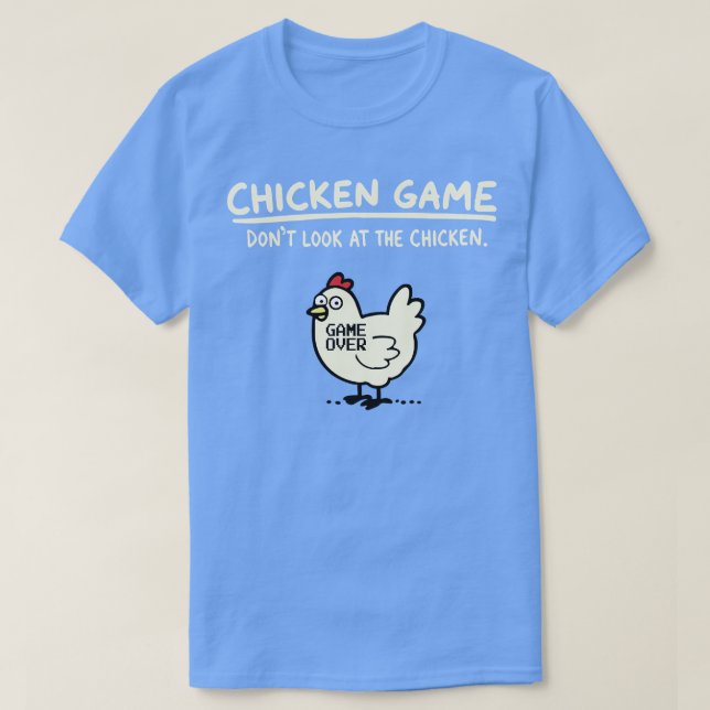 T-shirt Jeu de poulet Fourre-tout (Design devant)