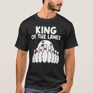 T-shirt Jeu de quilles pour papy hommes joueurs de bowling