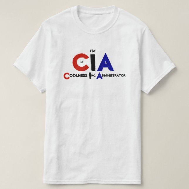 T-shirt jeu de rôle CIA & Coolity (Design devant)