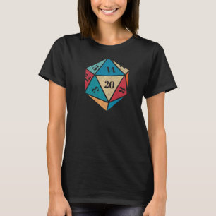 T-shirt Jeu de rôle Jeu Dice RPG avec rôle dragon jeu de r