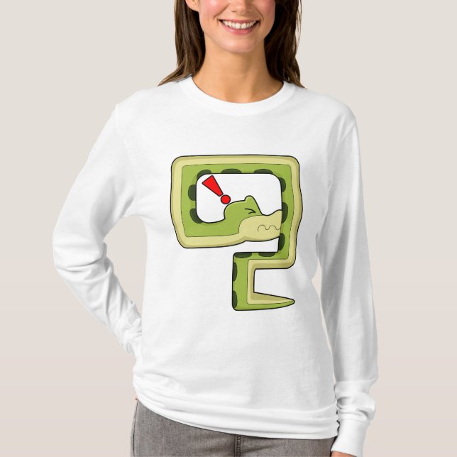 T-shirt Jeu de serpent (Devant)