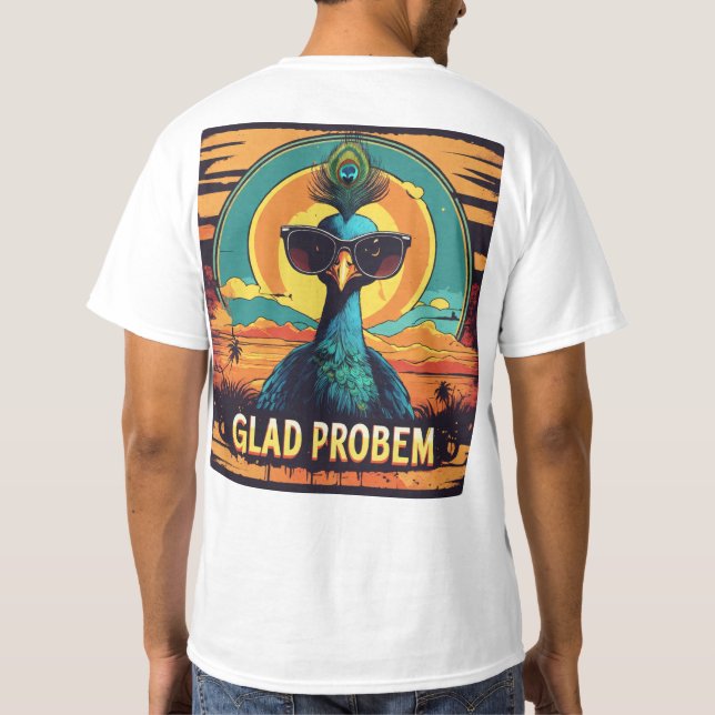 T-shirt JEU DE SOLEIL RÉTRO vintage (Dos)