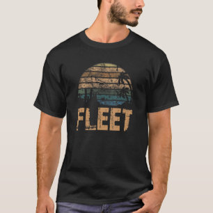 T-shirt Jeu de soleil Vintage de la flotte en panne