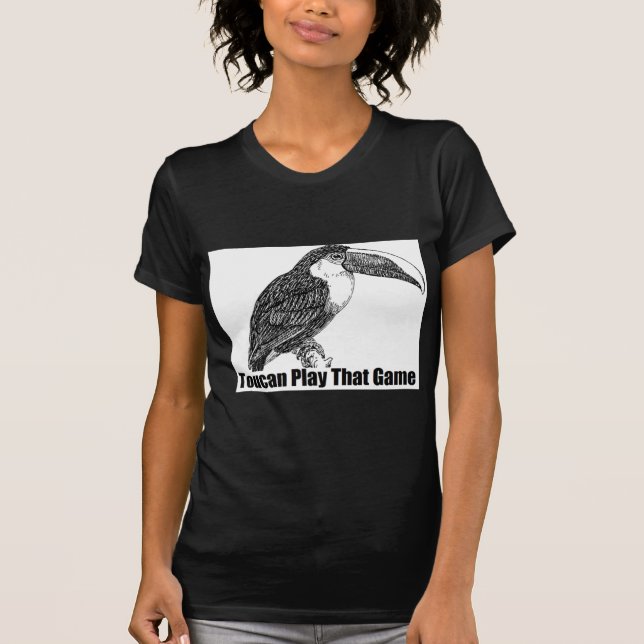 T-shirt Jeu de toucan qui jeu (Devant)
