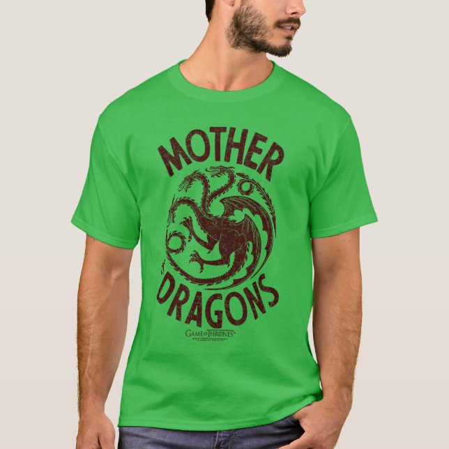 T-shirt Jeu de trônes garçon Mère des Dragons (Devant)