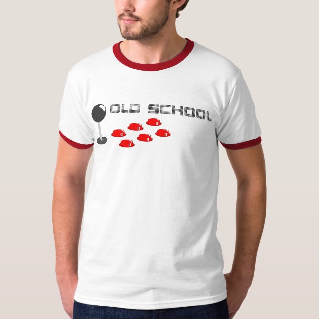 T-shirt Jeu de vieille école (Devant)