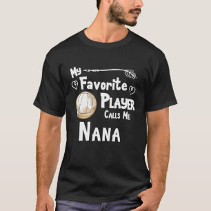 T-shirt Jeu de volley-ball Nana Fan Sports Joueur favori