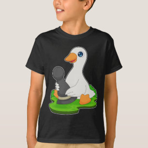 T-shirt Jeu d'échecs de canard Jeu d'échecs