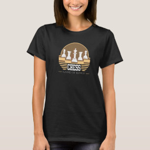 T-shirt Jeu d'échecs des rois et jeu de dames