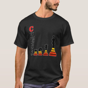 T-shirt Jeu d'échecs drôle humour ensemble joueur échecs
