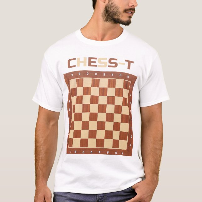 T-shirt Jeu d'échecs et de dos (Devant)
