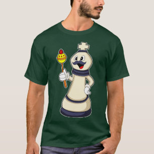 T-shirt Jeu d'échecs King aux échecs