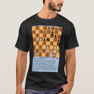 T-shirt jeu d'échecs pièce d'échecs jeu d'échecs jeu d'éch
