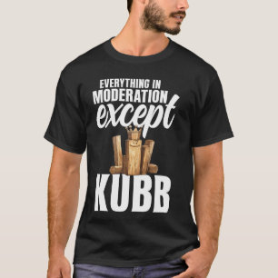 T-shirt Jeu d'échecs Viking Jeu de pelouse Kubb Jeu de tri