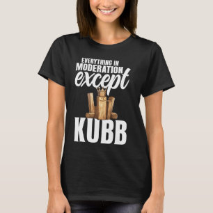 T-shirt Jeu d'échecs Viking Jeu de pelouse Kubb Jeu de tri