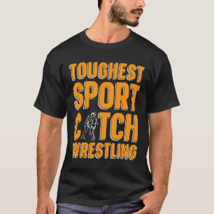 T-shirt Jeu d'entraînement sportif le plus dur Lutter cont