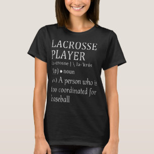 T-shirt Jeu d'équipe de joueurs de crosse Sports de lessi