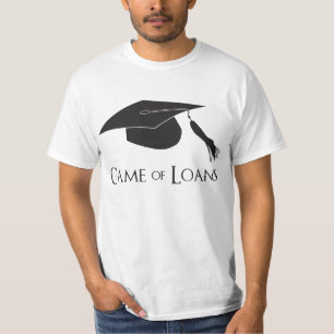 T-shirt Jeu des prêts d'obtention du diplôme d'universit
