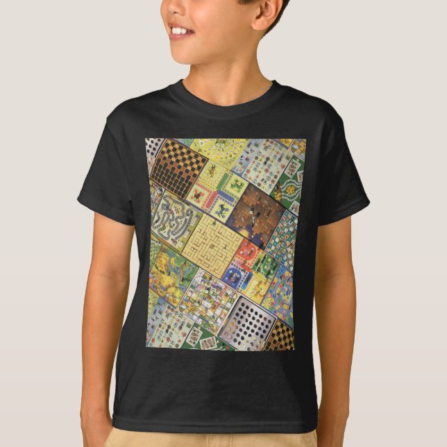 T-shirt Jeu dessus !  Jeux de société (Devant)