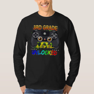 T-shirt Jeu déverrouillé de 3e année Premier jour de l'éco