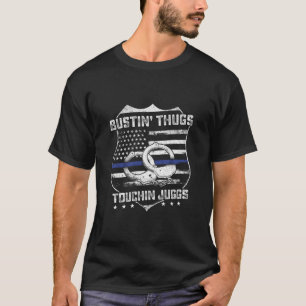 T-shirt Jeu d'Humour de la police de Juggs