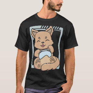 T-shirt Jeu Dingo Jouer Vidéo Jeu Lover Cute Chibi A