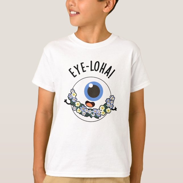 T-shirt Jeu d'oeil amusant (Devant)