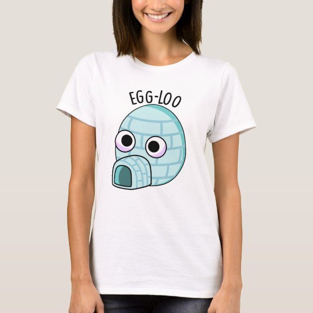 T-shirt Jeu d'Oeufs Drôle de loo (Devant)