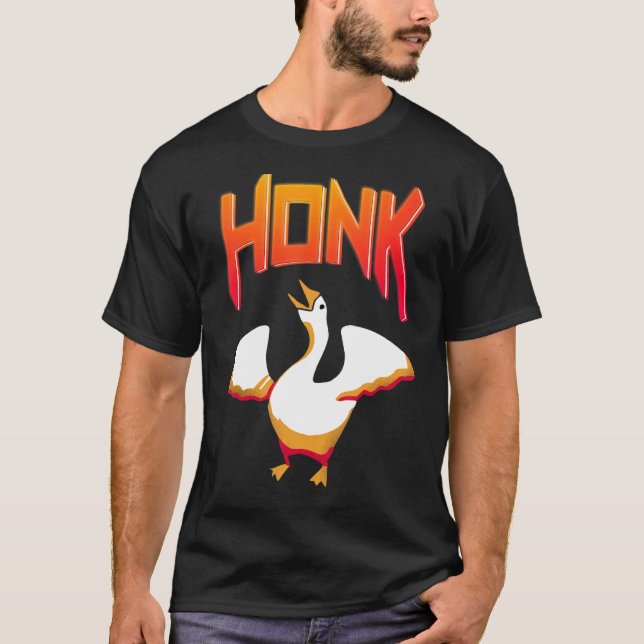 T-shirt Jeu d'oie sans titre Honk de mème (Devant)