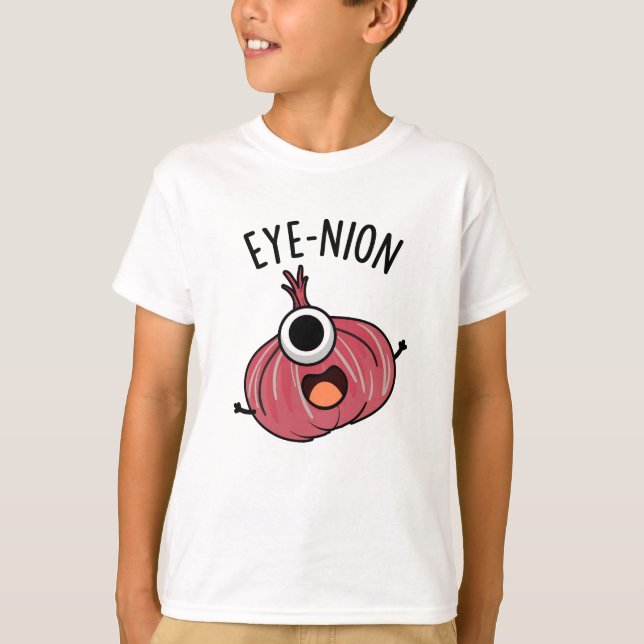 T-shirt Jeu d'oignon drôle de l'oeil (Devant)