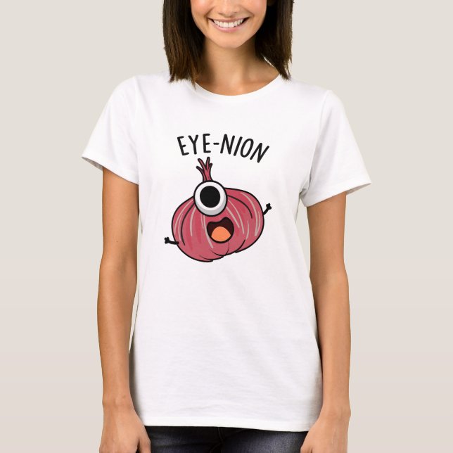 T-shirt Jeu d'oignon drôle de l'oeil (Devant)
