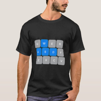 T-shirt Jeu D'Ordinateur Wasé Pour Les Joueurs Pc Funny Bl