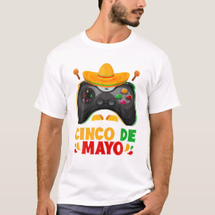 T-shirt Jeu Drôle Cinco De Mayo S Mexicain S Pour Hommes