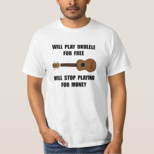 T-shirt Jeu d'ukulélé