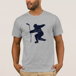 T-shirt Jeu dur. Celie plus dur. (Bleu)