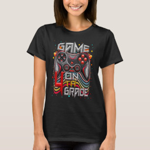 T-shirt Jeu en 4e année Vidéo Jeu en rentrée Étudiant G