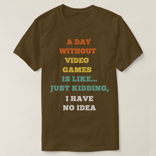 T-shirt Jeu Gamer (Design devant)
