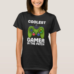 T-shirt Jeu Halloween Video Game Boys Coolest Gamer In