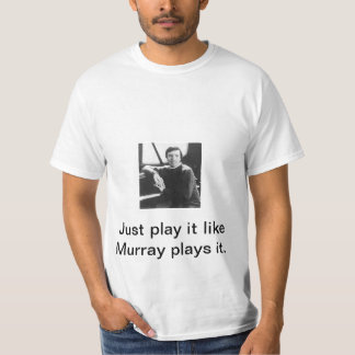 T-shirt Jeu il aiment des jeux de Murray il