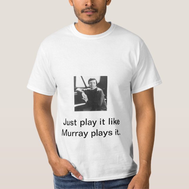 T-shirt Jeu il aiment des jeux de Murray il (Devant)