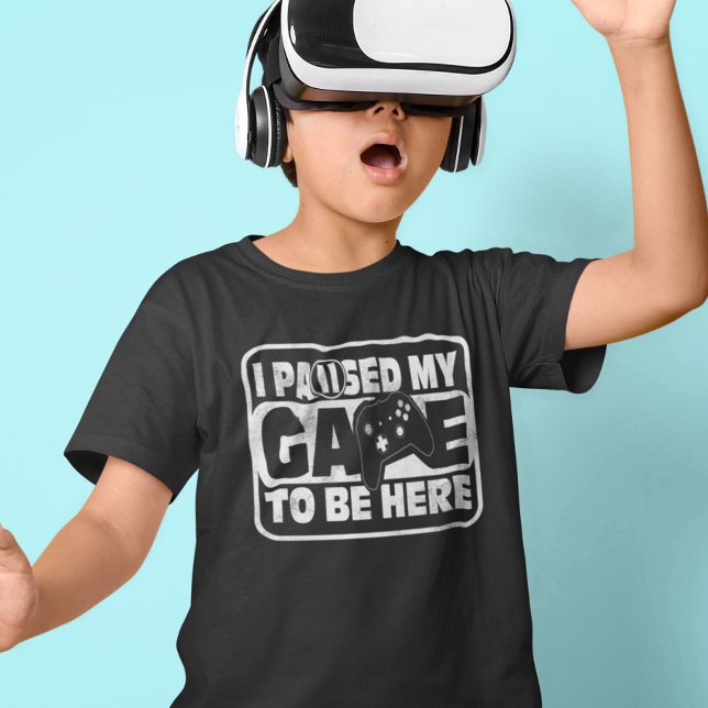 T-shirt Jeu J'ai suspendu mon gamer de jeu (Créateur téléchargé)