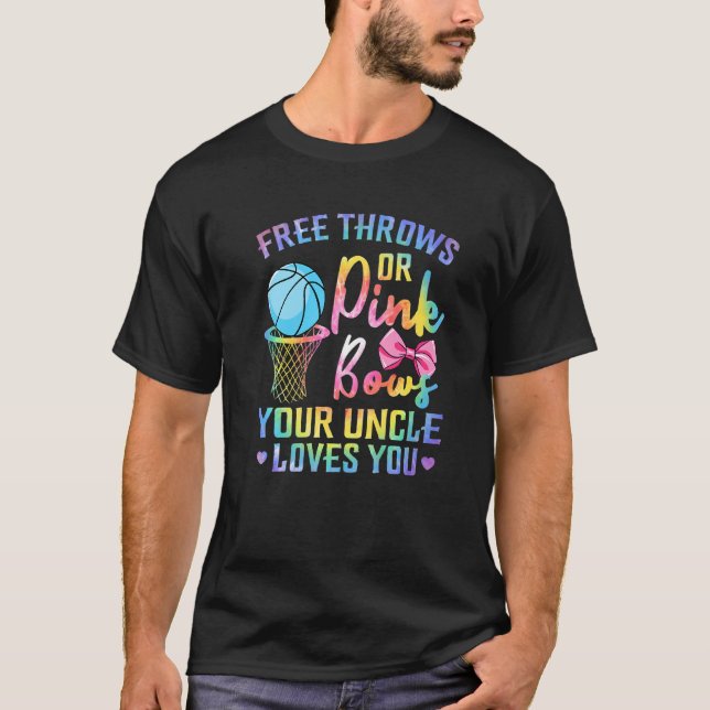 T-shirt Jeu Libre Ou Bows Rose Oncle Vous Aime Genre Ti (Devant)