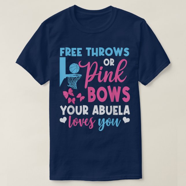 T-shirt Jeu Libre Ou Vaches Roses Abuela Vous Aime Genre R (Design devant)