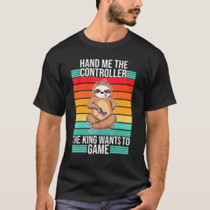 T-shirt Jeu Mains Moi Le Contrôleur King Console Gamer