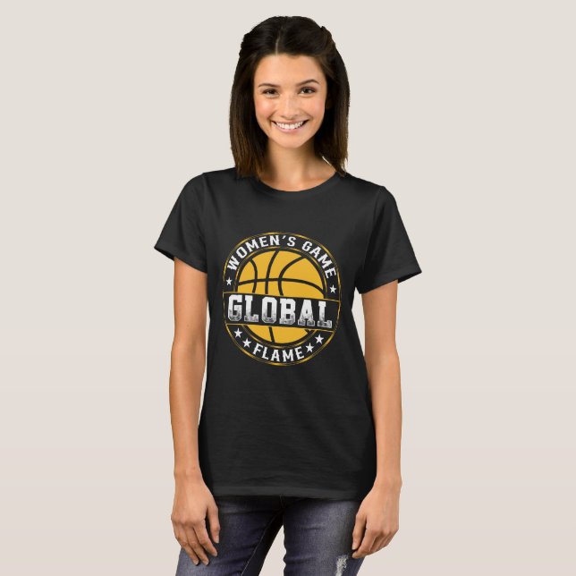 T-shirt Jeu mondial des femmes Flame (Devant entier)