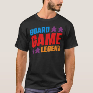 T-shirt Jeu Night Board Jeu Légende
